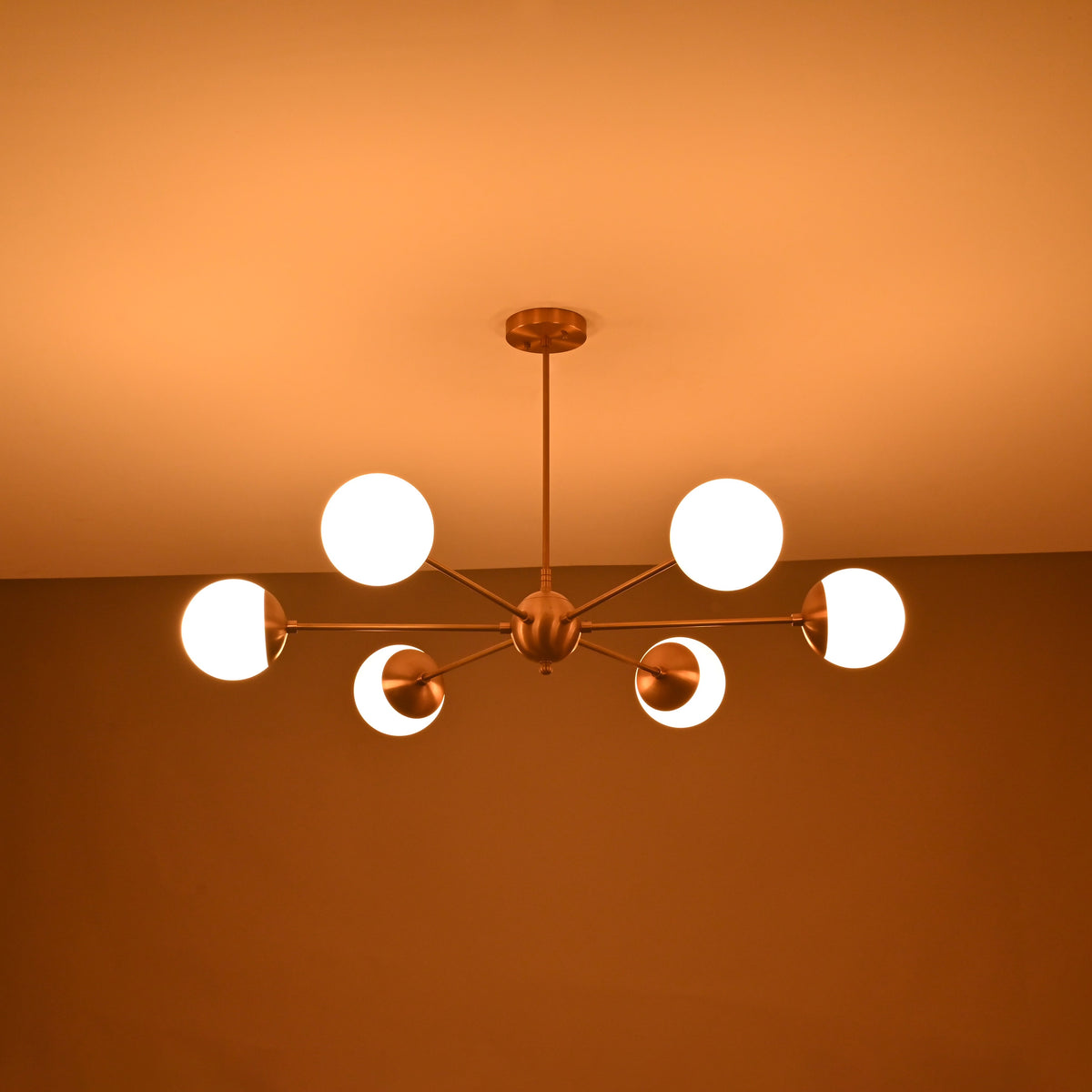 Rome Halo - Pendant Chandelier - 6 Lights - 32456