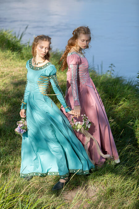 Fantasy dress “Water Flowers” 