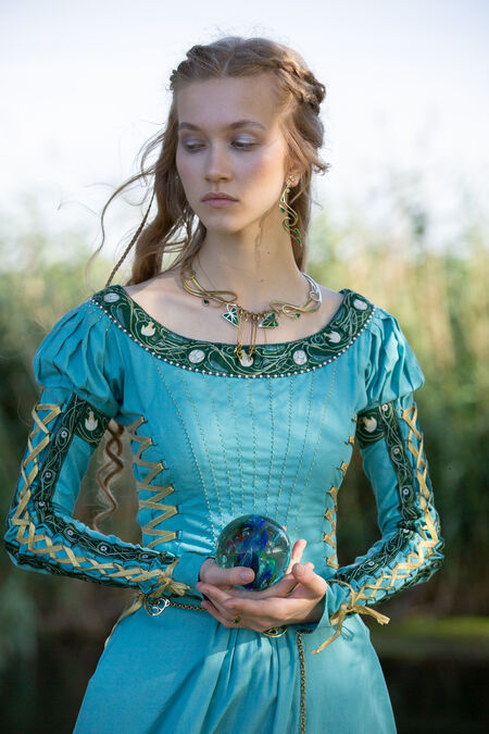 Fantasy dress “Water Flowers” 